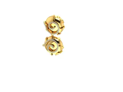 Women Earrings 3D print model