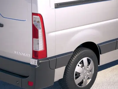 Renault Master Van 2018 Mid 3D model