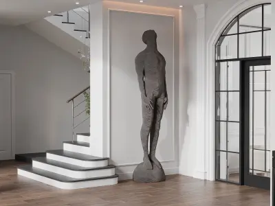 Living room 3D model shop