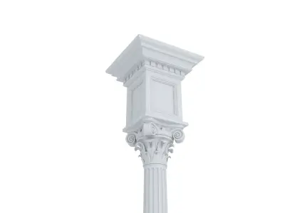 Column Classic 1 3D model