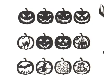 Halloween decor 3D print model