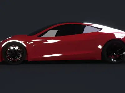Tesla Roadster 3D model