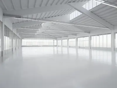 Exhibition Hall Interior 9 Low-poly 3D model
