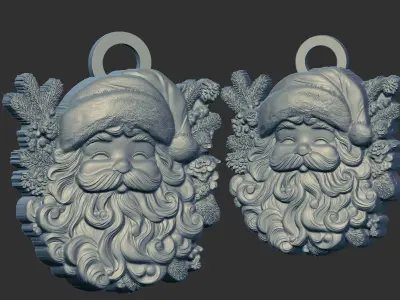 sanda pentant christmas decoration 3D print model