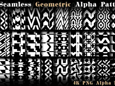 410 Seamless Geometric Pattern - Vol14 Texture