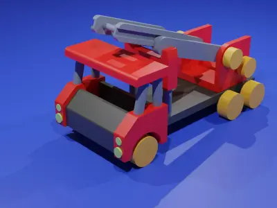 Fire truck 3D model