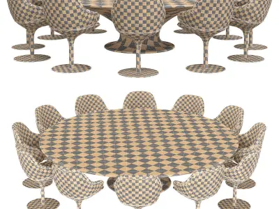 tabisso ciel restorent 3d model Low-poly 3D model