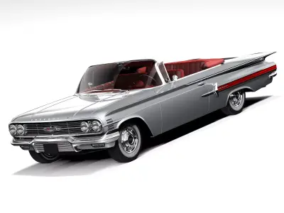 Chevrolet Impala Convertible 1960 3D model