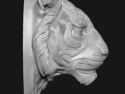 tiger 3D print model purchase