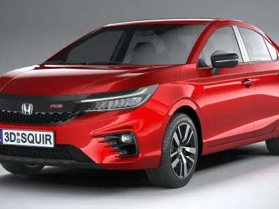 Acura City RS 2022 3D model