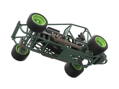 Pavement Sprint car Base Scale 1 to 25 3D print model