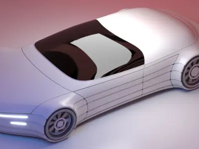 Future Car 24  3D model