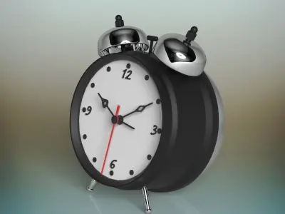 Clocks alarm clock 3D model
