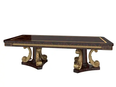 Mariner - DINING TABLE VOLGA 3D model 3D model