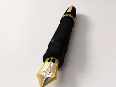 Fountain Pen 3D model