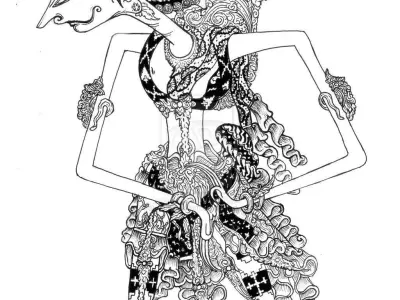 Wayang Kulit 3D model