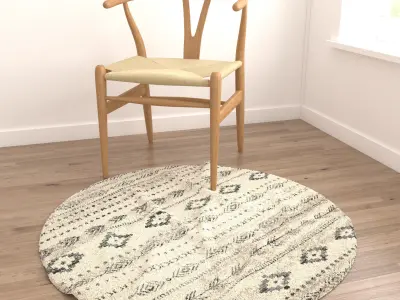Rugs No 254 Low-poly 3D model