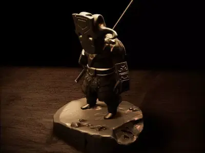 Juggernaut Chibi - DOTA 2 - 3D Print Collection 3D print model