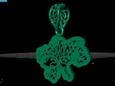 Ukraine Pendant 3D print model