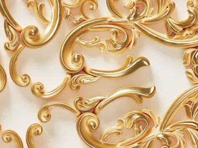 Dekore Ornament 05 3D model