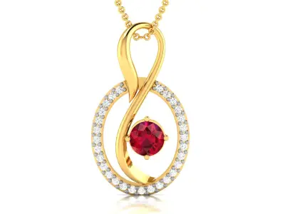 Women Pendant 3dm Render Detail 3D print model buy