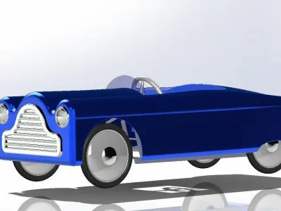 Pedal Car 3D model