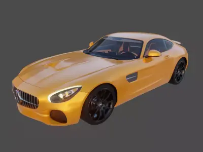 Star GT Racing Car 3D model