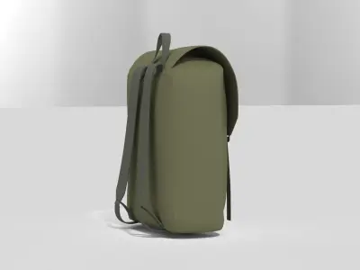Backpack Marvelous Designer Clo3d 3D model