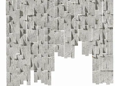 Modern pendant wall decoration 3D model