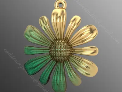 Pendant ak2 3D print model