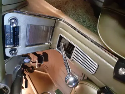 1967-1968 Auto Mustang or Cougar Console to 4spd Shifter Bezel  3D print model