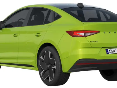 Skoda Enyaq Coupe RS iV 3D model