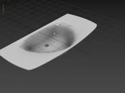 Bathroom Sink M07 Low-poly 3D model