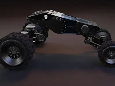 Rover Robot 3D model