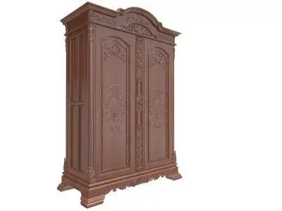 classic wardrobe 3D model