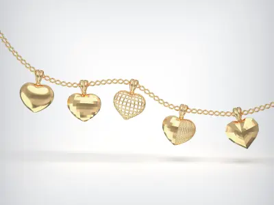 Disco Heart 3D print model