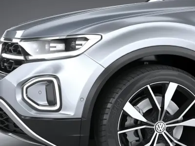 Volkswagen T-Roc Regular 2022 3D model