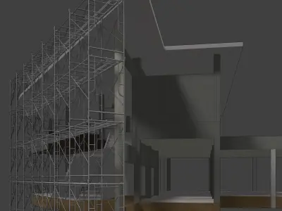 Construction scene 2313 3D model