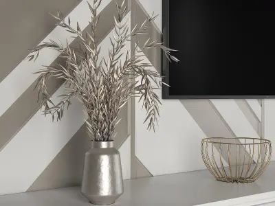 TV stand and Dressing table 60 3D model