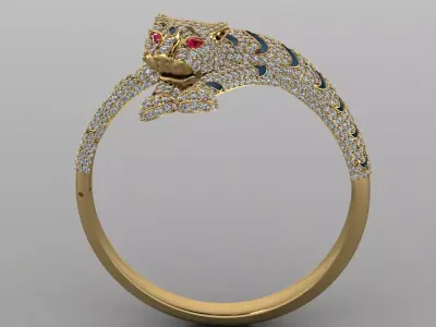 Tiger Bangle  3D print model
