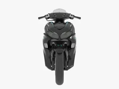 2021 Yamaha Aerox 155 3D model