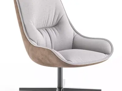 Alias VIOLON SOFT  R01 Low-poly 3D model