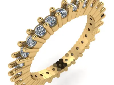 Eternity Bands -54 3D print model