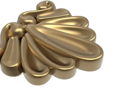  decorative pattern ready for 3D printing 3D model 35