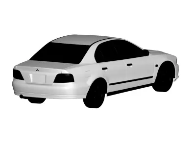 Mitsubishi Colt   3D model
