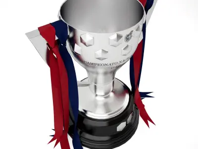 Spain La Liga Trophy 3D model