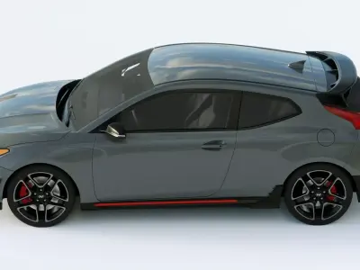 Hyundai Veloster N 2019 3D model