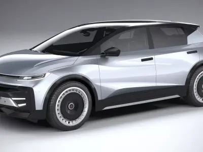 Generic Crossover v1 2023 LowPoly 3D model