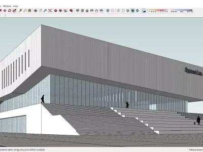 Sketchup Sport - Stadium 108 3D model