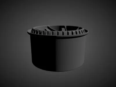 RAD48 VR scalable and printable rims 3D print model